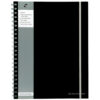 Caiet cu spirala Pukka Pad, Jotta, A4, matematica, 160 pagini, coperti PP, negru