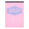 Caiet Pukka Pad Pastel, A4, 160 pagini, dictando, roz