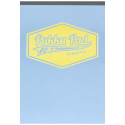 Caiet Pukka Pad Pastel, A4, 160 pagini, dictando, albastru
