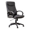 Scaun directorial, Stilo Eco, piele ecologica, negru