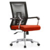 Scaun operational ergonomic, Lucas, mesh, rosu Scaun operational ergonomic, Lucas, mesh, rosu