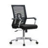 Scaun operational ergonomic, Lucas, mesh, negru