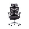 Scaun ergonomic cu tetiera Techmax negru Scaun ergonomic cu tetiera Techmax negru