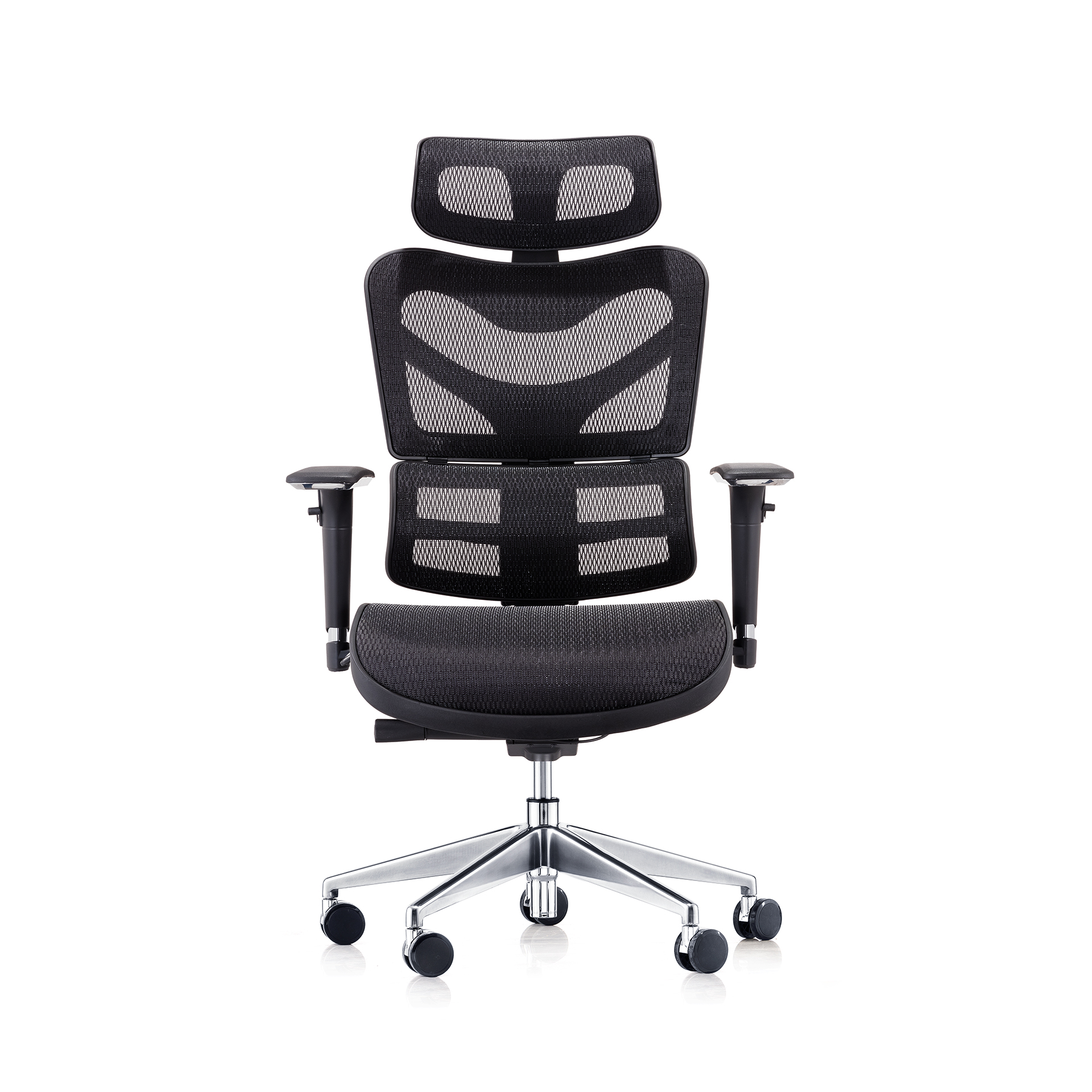 Scaun ergonomic cu tetiera Techmax negru Scaun ergonomic cu tetiera Techmax negru