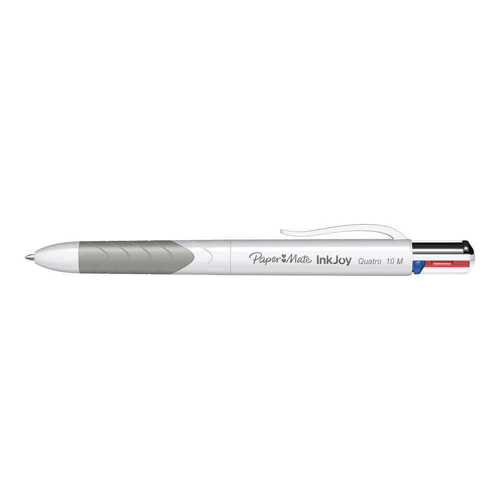 Pix cu mecanism PaperMate Quatro Pen, 4 culori, varf 1 mm Pix cu mecanism PaperMate Quatro Pen, 4 culori, varf 1 mm