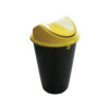 Cos Flip-Flap pentru colectare selectiva a deseurilor, 60 l, galben Cos Flip-Flap pentru colectare selectiva a deseurilor, 60 l, galben