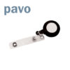 Snur retractabil pentru ecuson, 70 cm, 10 bucati/cutie