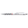Pix cu mecanism, Rotring, Tikky III, 0.8 mm, alb, mina albastra