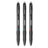 Set roller cu mecanism Papermate, Sharpie, gel, 0.7 mm, albastru, negru, rosu