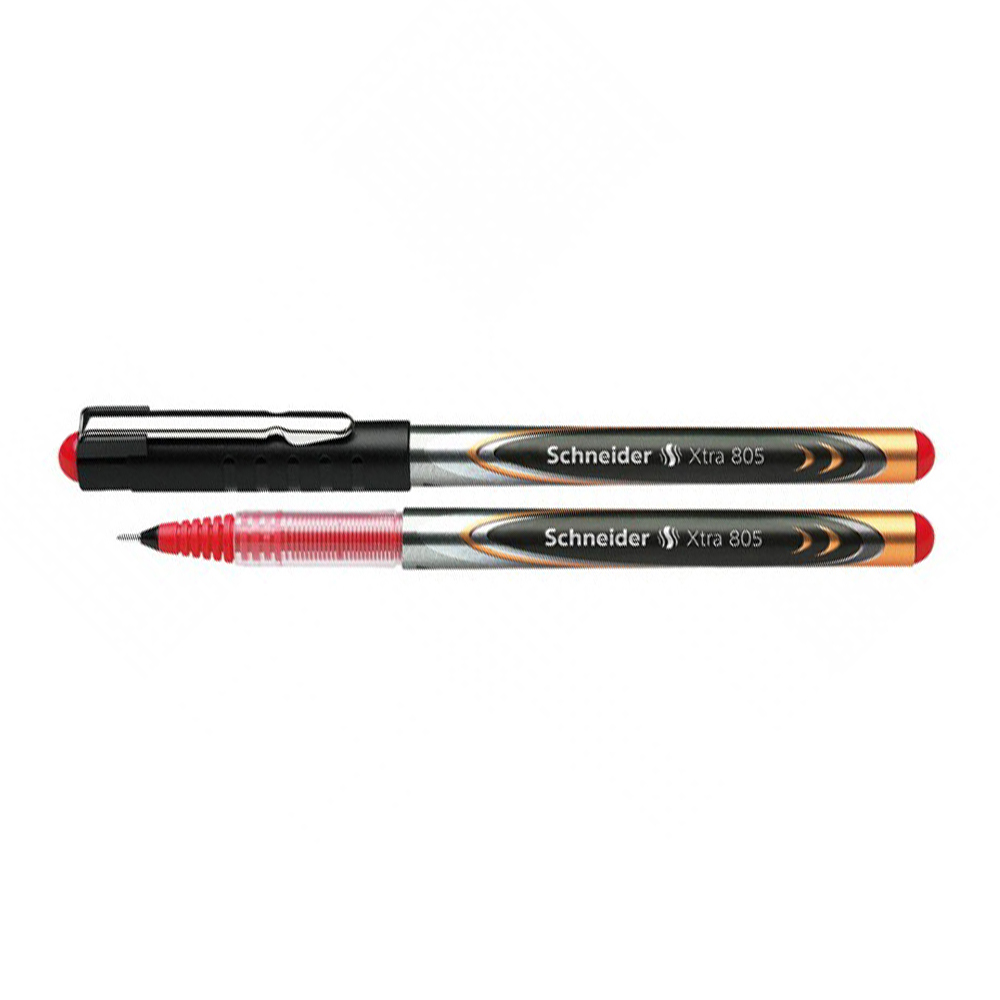 Roller cu cerneala, Schneider, Xtra 805, 0.5 mm, plastic, rosu Roller cu cerneala, Schneider, Xtra 805, 0.5 mm, plastic, rosu