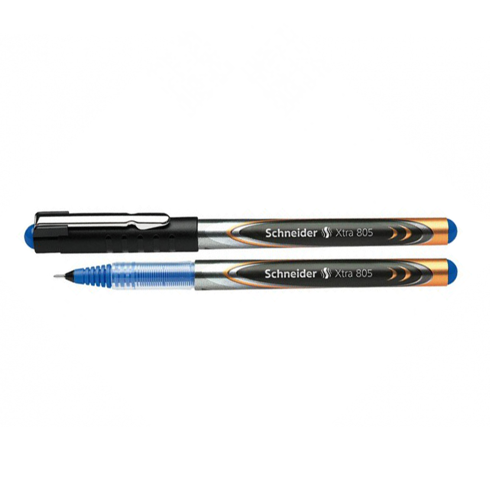 Roller cu cerneala, Schneider, Xtra 805, 0.5 mm, plastic, albastru Roller cu cerneala, Schneider, Xtra 805, 0.5 mm, plastic, albastru
