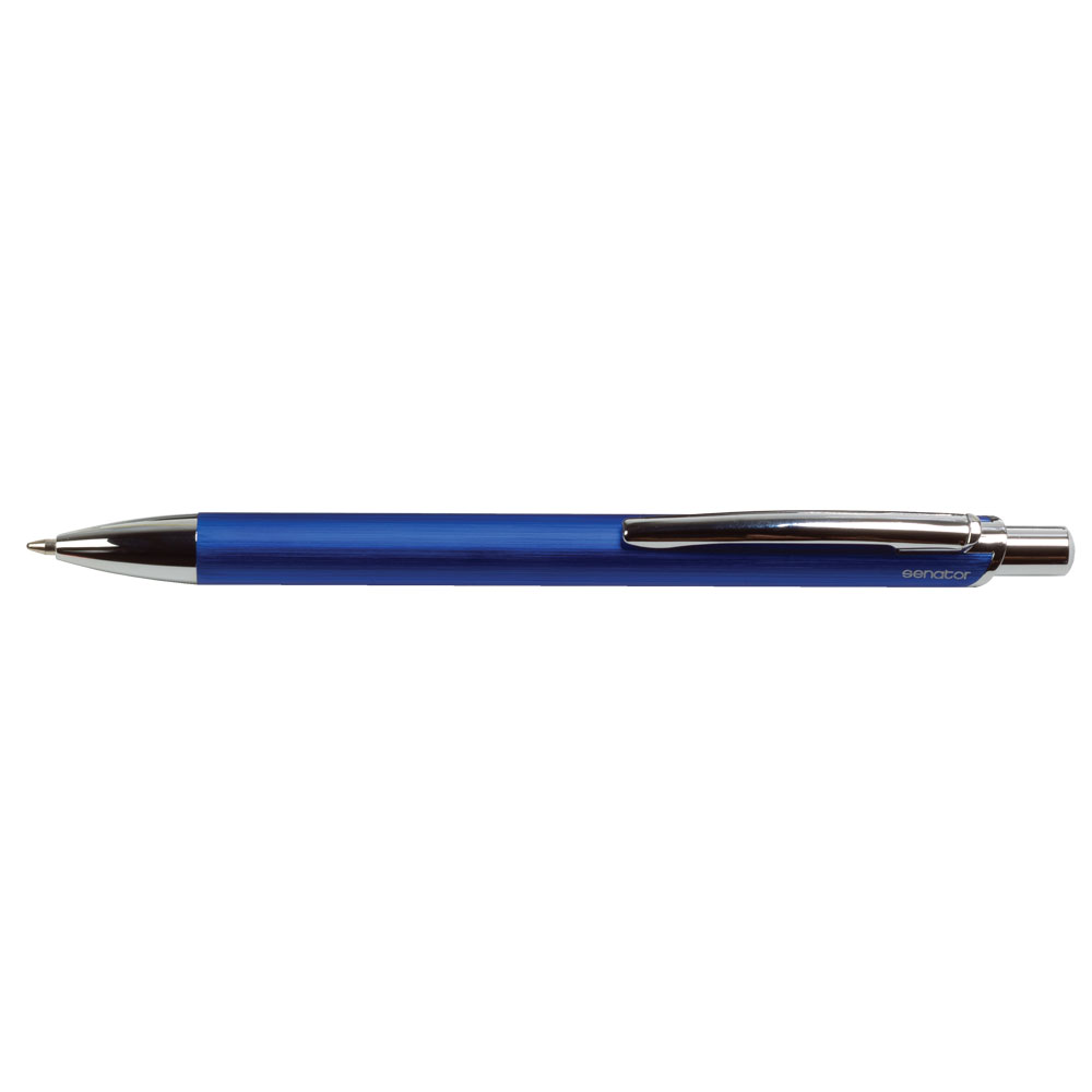 Pix cu mecanism, Senator, seria 5000, 0.7 mm, metalic, albastru Pix cu mecanism, Senator, seria 5000, 0.7 mm, metalic, albastru