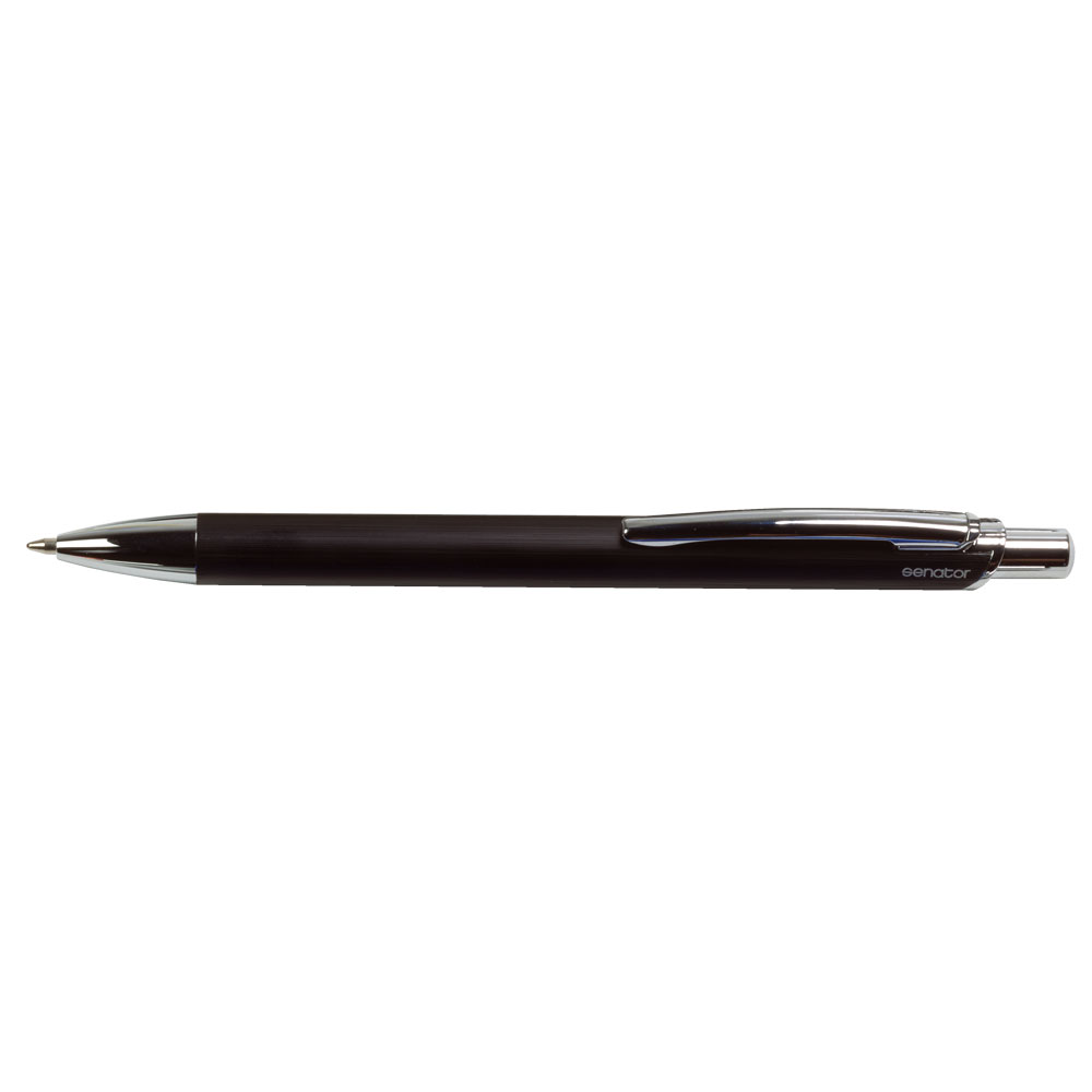 Pix cu mecanism, Senator, seria 5000, 0.7 mm, metalic, negru Pix cu mecanism, Senator, seria 5000, 0.7 mm, metalic, negru