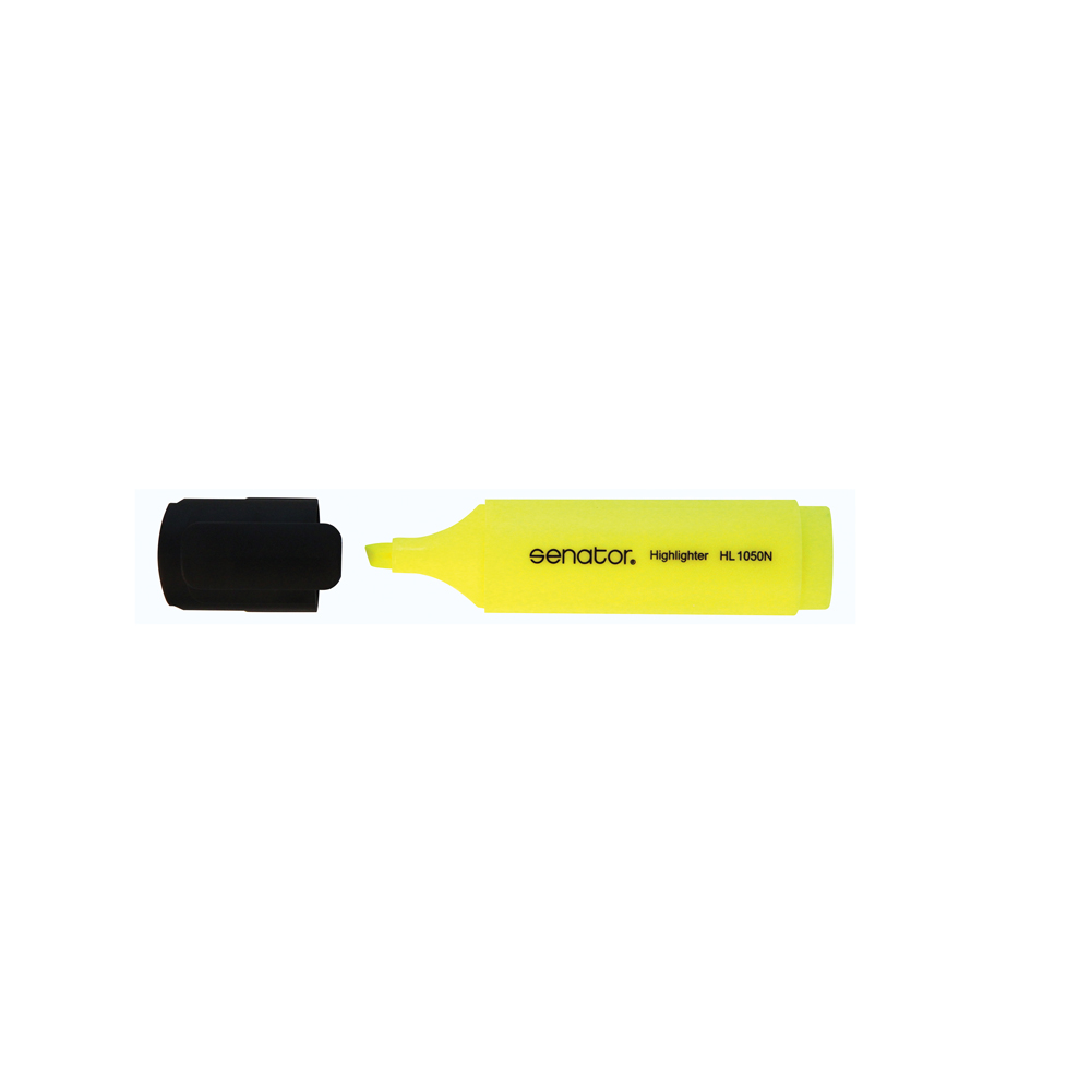 Textmarker Senator seria 1000, varf 1- 5 mm, galben Textmarker Senator seria 1000, varf 1- 5 mm, galben