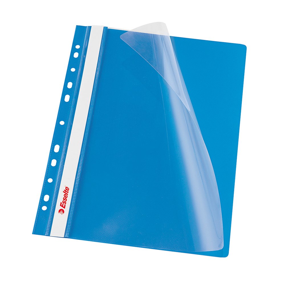 Dosar PP cu multiperforatii Esselte VIVIDA, A4, albastru, 10 buc/set Dosar PP cu multiperforatii Esselte VIVIDA, A4, albastru, 10 buc/set