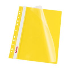 Dosar PP cu multiperforatii Esselte VIVIDA, A4, galben, 10 buc/set