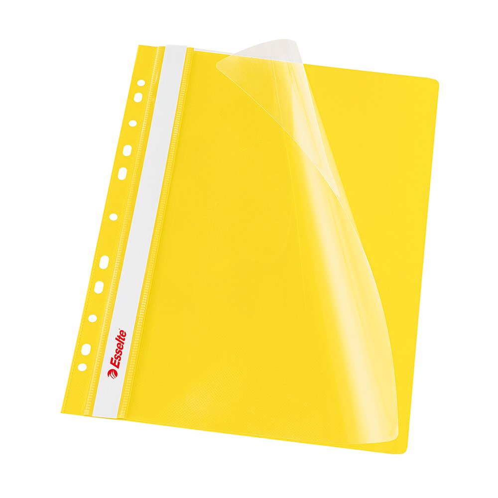Dosar PP cu multiperforatii Esselte VIVIDA, A4, galben, 10 buc/set Dosar PP cu multiperforatii Esselte VIVIDA, A4, galben, 10 buc/set