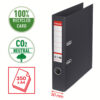 Biblioraft Esselte No.1 Power Recycled, carton reciclat si reciclabil cu amprenta CO2 neutra, A4, 50 mm, negru Biblioraft Esselte No.1 Power Recycled, carton reciclat si reciclabil cu amprenta CO2 neutra, A4, 50 mm, negru