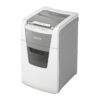 Distrugator documente automat Leitz IQ Office, P4, cross-cut (confeti), 150 coli, cos 44l, alb-gri Distrugator documente automat Leitz IQ Office, P4, cross-cut (confeti), 150 coli, cos 44l, alb-gri