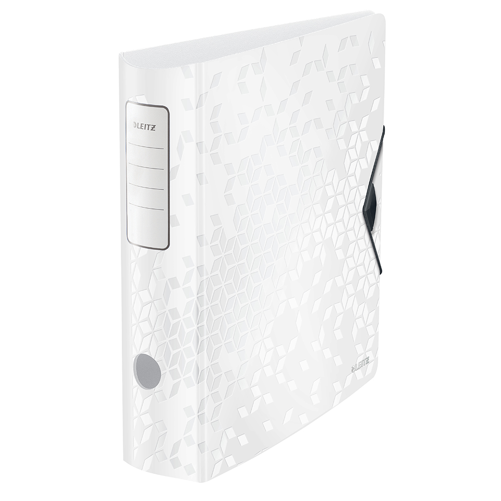 Biblioraft Leitz 180° Active WOW, polyfoam, A4, 82 mm, alb Biblioraft Leitz 180° Active WOW, polyfoam, A4, 82 mm, alb