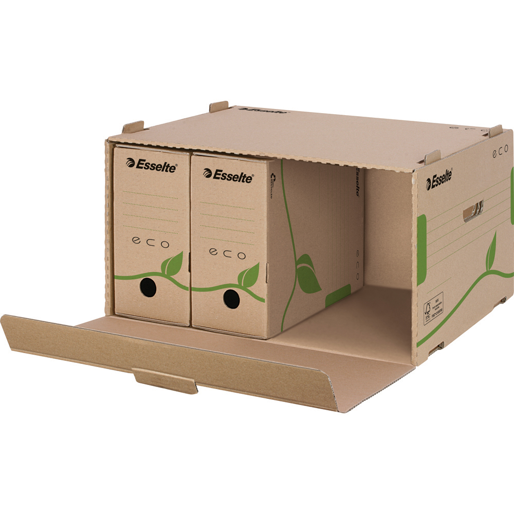 Container de arhivare Esselte Eco cu deschidere frontala pentru Cutii 8/10 Container de arhivare Esselte Eco cu deschidere frontala pentru Cutii 8/10