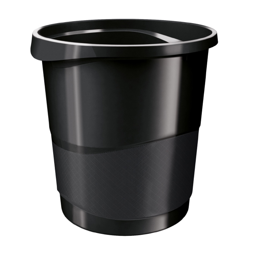 Cos Esselte Europost VIVIDA pentru hartii, 14 l, negru Cos Esselte Europost VIVIDA pentru hartii, 14 l, negru