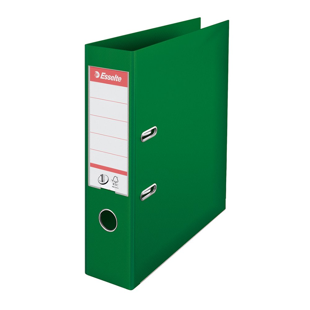 Biblioraft Esselte No.1 Power, PP/PP, A4, 75 mm, verde Biblioraft Esselte No.1 Power, PP/PP, A4, 75 mm, verde