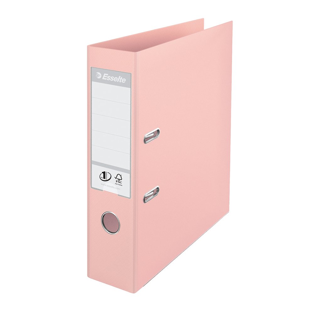Biblioraft Esselte No.1 Power, PP/PP, A4, 75 mm, culoarea piersicii Biblioraft Esselte No.1 Power, PP/PP, A4, 75 mm, culoarea piersicii