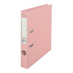 Biblioraft Esselte No.1 Power, PP/PP, A4, 50 mm, culoarea piersicii