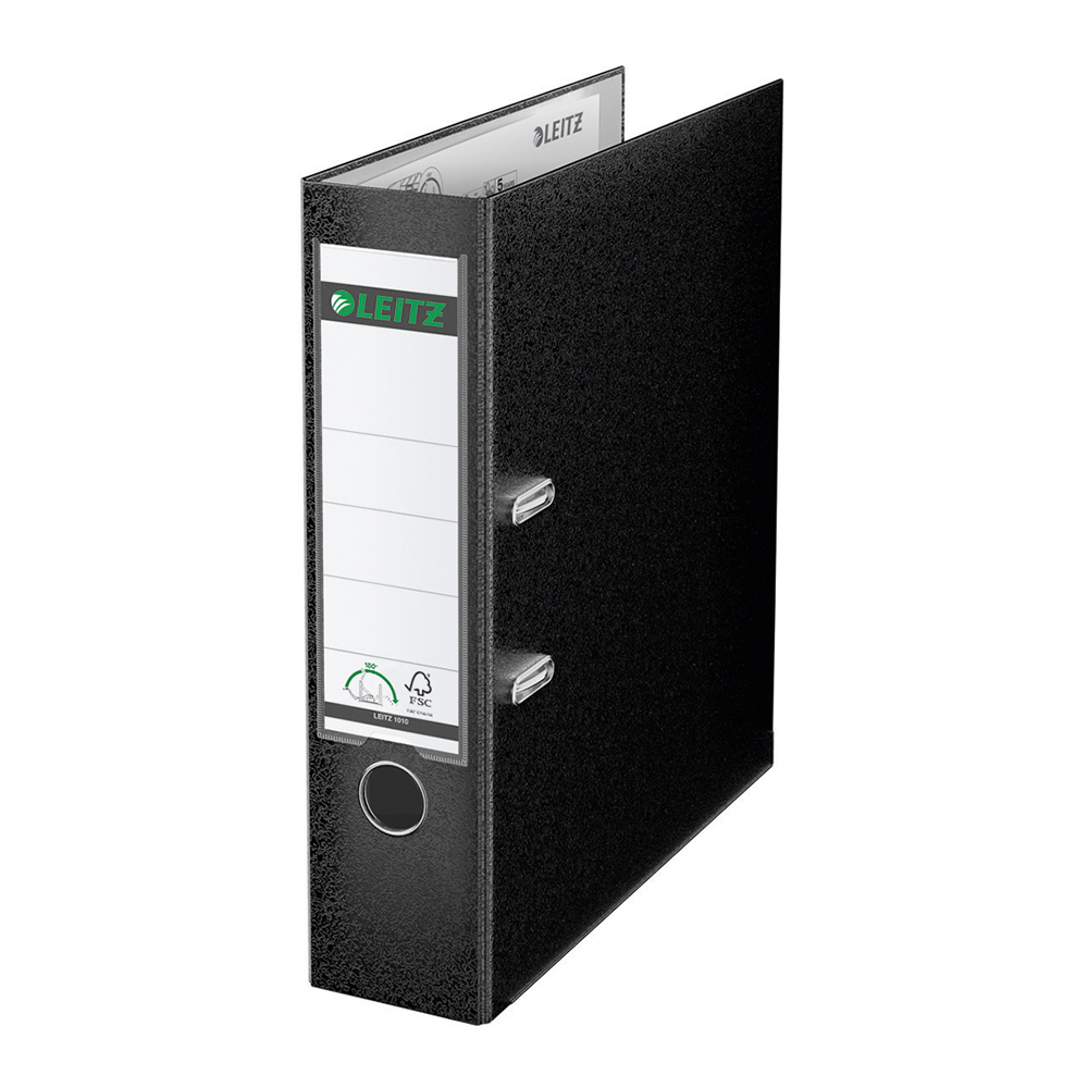 Biblioraft Leitz 180º, PP, A4, 80mm, negru Biblioraft Leitz 180º, PP, A4, 80mm, negru