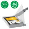 Ghilotina Leitz Home Office Precision, A3, 10 coli, indicator laser inclus, gri Ghilotina Leitz Home Office Precision, A3, 10 coli, indicator laser inclus, gri