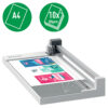 Trimmer Leitz Home Office Precision, A4, 10 coli, gri Trimmer Leitz Home Office Precision, A4, 10 coli, gri