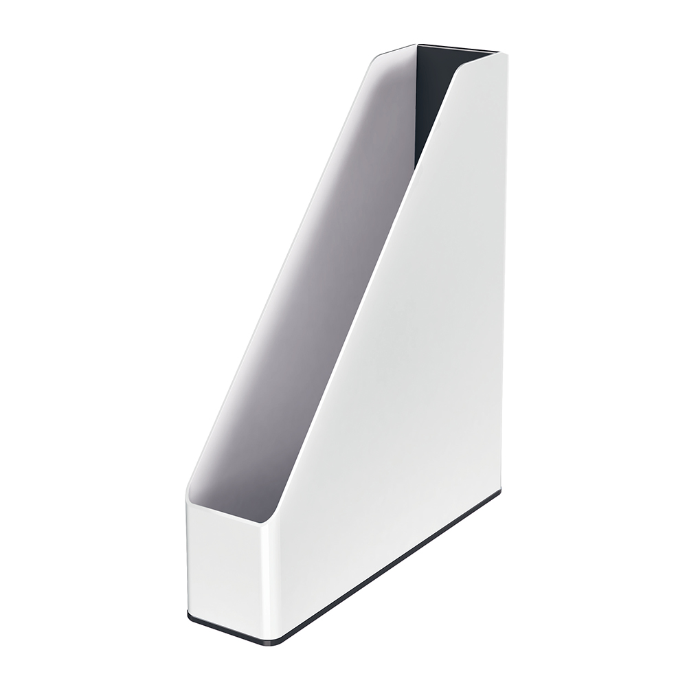 Suport vertical Leitz WOW, pentru documente, PS, A4, culori duale, alb-negru Suport vertical Leitz WOW, pentru documente, PS, A4, culori duale, alb-negru
