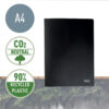 Mapa de prezentare Leitz Recycle, PP reciclat, A4, 20 de folii, negru Mapa de prezentare Leitz Recycle, PP reciclat, A4, 20 de folii, negru