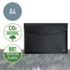 Mapa de protectie Leitz Recycle, cu capse, PP reciclat, A4, 60 coli, negru Mapa de protectie Leitz Recycle, cu capse, PP reciclat, A4, 60 coli, negru