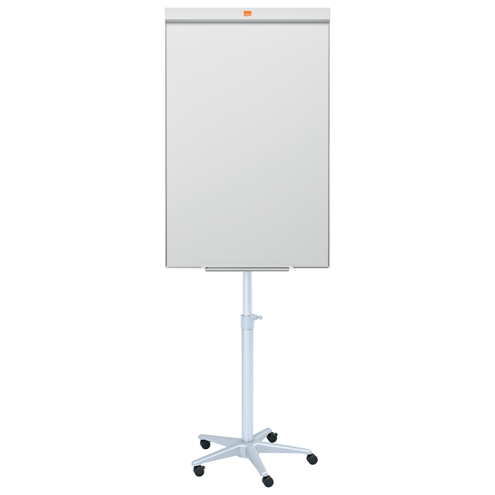 Flipchart mobil NOBO Impression Pro, otel lacuit, magnetic, include marker si tavita, alb Flipchart mobil NOBO Impression Pro, otel lacuit, magnetic, include marker si tavita, alb