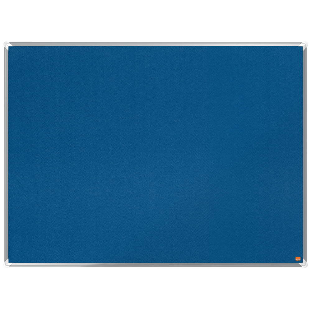 Panou NOBO Premium Plus, material textil, 120x90 cm, albastru Panou NOBO Premium Plus, material textil, 120x90 cm, albastru