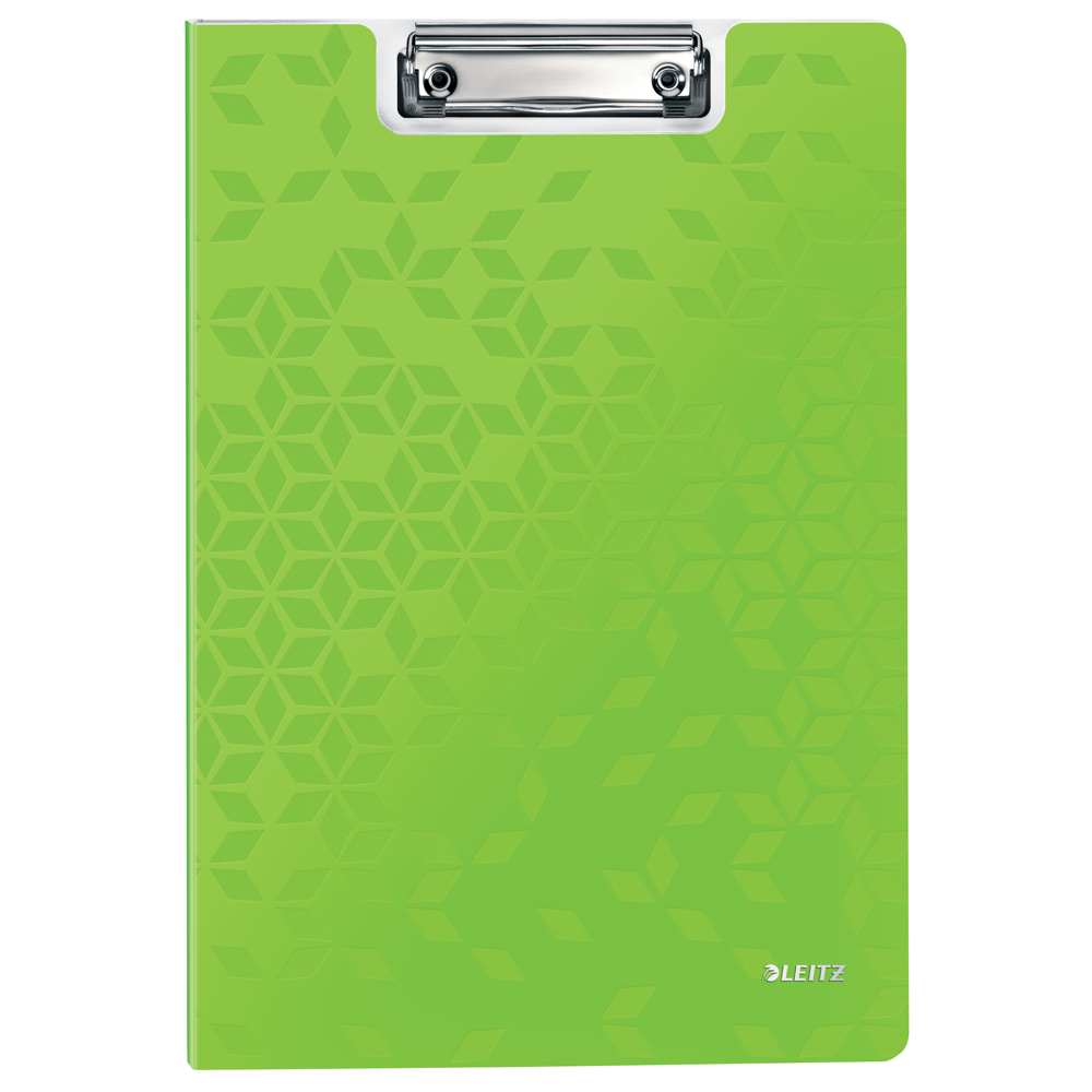 Clipboard Leitz WOW, dublu, polyfoam, A4, 100 coli, verde Clipboard Leitz WOW, dublu, polyfoam, A4, 100 coli, verde