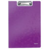 Clipboard Leitz WOW, dublu, polyfoam, A4, 100 coli, mov Clipboard Leitz WOW, dublu, polyfoam, A4, 100 coli, mov