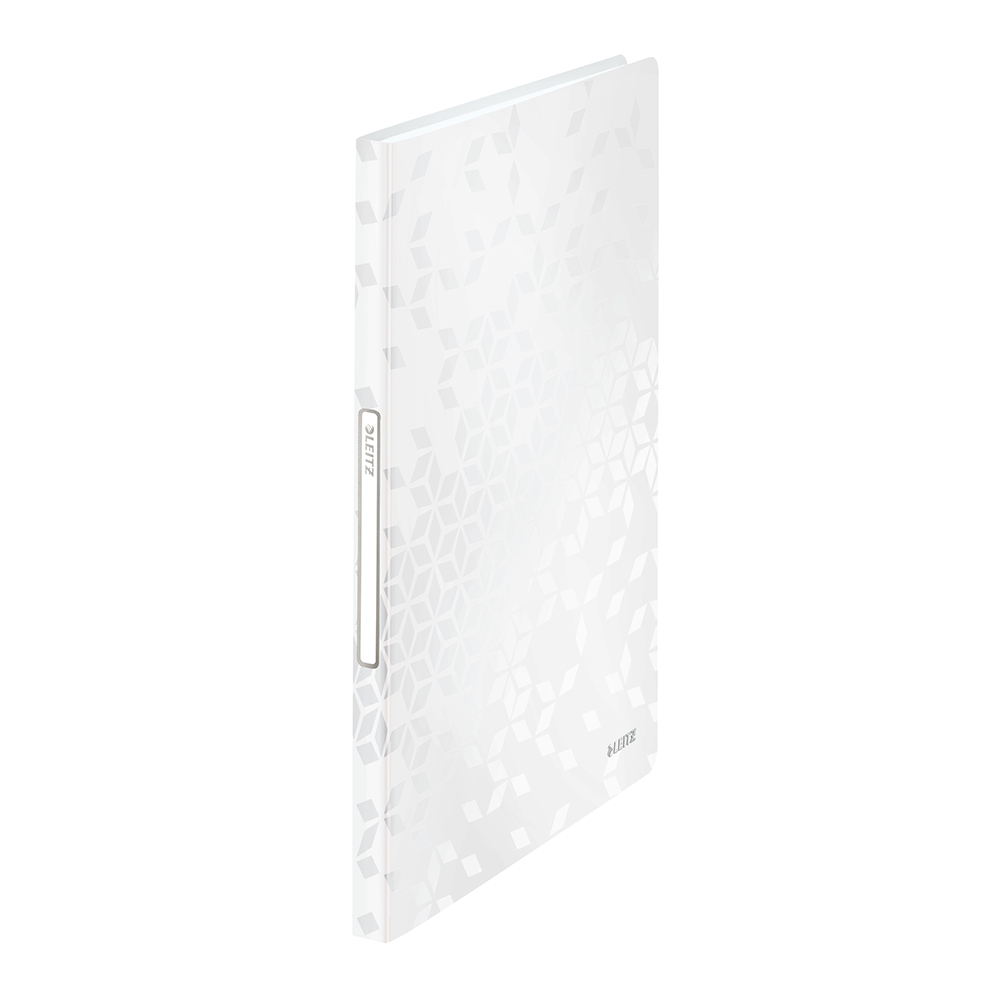 Mapa de prezentare Leitz WOW, coperta moale, PP, A4, 40 de folii, alb Mapa de prezentare Leitz WOW, coperta moale, PP, A4, 40 de folii, alb