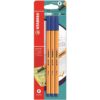 Liner Stabilo Point 88, albastru, 3 bucati/blister