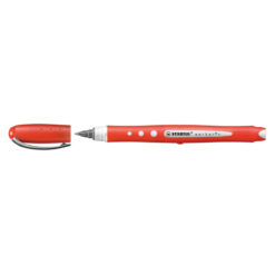 Roller cu cerneala, Stabilo, Bionic Worker Colorful, 0.5 mm, plastic, rosu