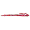 Pix cu mecanism, Stabilo, Liner 308, 0.38 mm, plastic, rosu, 10 bucati/cutie Pix cu mecanism, Stabilo, Liner 308, 0.38 mm, plastic, rosu, 10 bucati/cutie