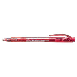 Pix cu mecanism, Stabilo, Liner 308, 0.38 mm, plastic, rosu, 10 bucati/cutie