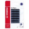Cartus cerneala Stabilo, set 12 bucati/blister