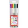 Marker Stabilo 68, varf tip pensula, 6 bucati/set Marker Stabilo 68, varf tip pensula, 6 bucati/set