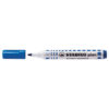 Marker pentru tabla Stabilo Plan 64, varf rotund, 2.5-3.5mm, albastru