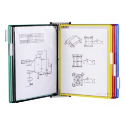 Kit complet Tarifold de perete, magnetic, A4, 10 display-uri, multicolor