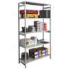 Raft arhivare metalic, gri, 100x40x180 cm Raft arhivare metalic, gri, 100x40x180 cm
