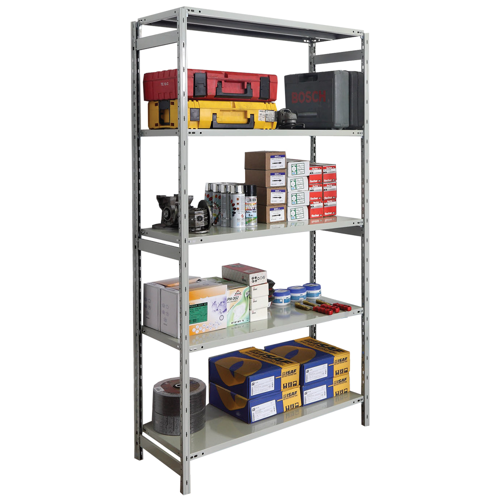 Raft arhivare metalic, gri, 100x40x180 cm Raft arhivare metalic, gri, 100x40x180 cm